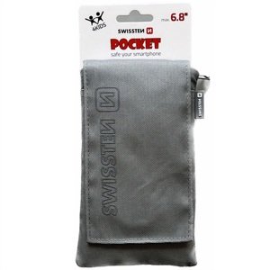 Pouzdro Swissten Pocket 6,8" šedé