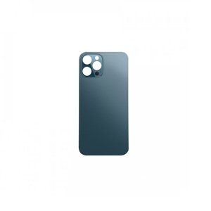 Kryt Apple iPhone 12 PRO sklo zadního krytu, větší otvor kamery modrý