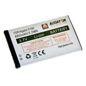 Baterie Aligator V710, C100 800mAh Li-ion Original (volně)