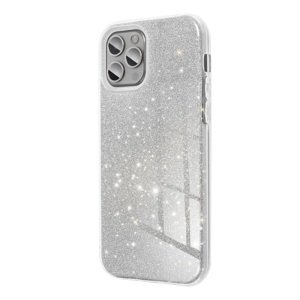 Pouzdro silikon Samsung A155 Galaxy A15 4G, A156 A15 5G Shining stříbrné