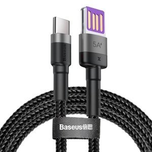 BASEUS CAFULE 40W datový kabel USB Typ-C černý