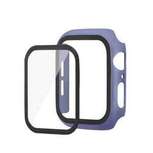 ENKAY Obal s tvrzeným sklem pro Apple Watch 5 / 4 44mm modrý