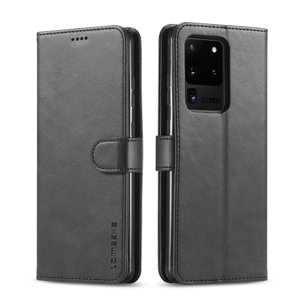 IMEEKE Peňaženkový kryt Samsung Galaxy S20 Ultra černý