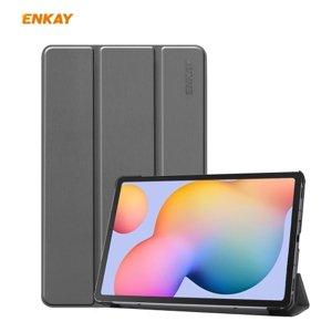 ENKAY flipové pouzdro Samsung Galaxy Tab S6 Lite / S6 Lite 2022 (P610/T615) šedé