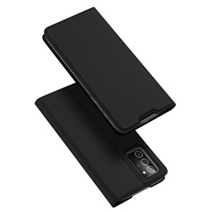 DUX Peňaženkový kryt Samsung Galaxy Note 20 černý