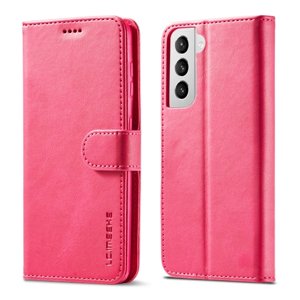 IMEEKE Peňaženkový kryt Samsung Galaxy S21 5G růžový