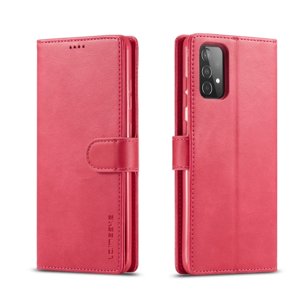 IMEEKE Peňaženkový kryt Samsung Galaxy A52 / A52 5G / A52s růžový