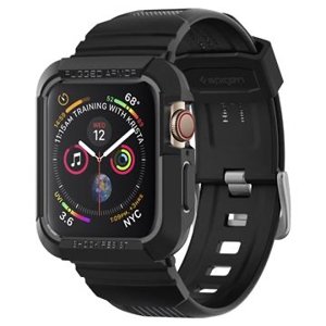 SPIGEN Rugged ARMOR PRO Apple Watch 6 / SE / 5/4 (44mm) BLACK