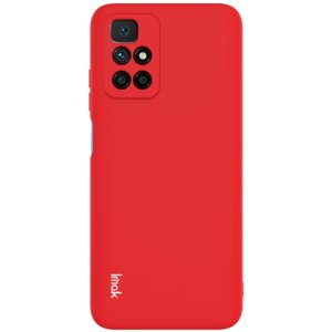 IMAK RUBBER Gumový kryt Xiaomi Redmi 10 / Redmi 10 2022 červený