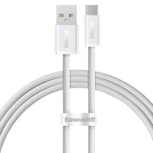 BASEUS CALD000602 100W Datový kabel USB - USB Typ-C 1m bílý