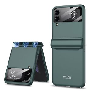 GKK MAGNETIC Plastový obal Samsung Galaxy Z Flip4 5G tmavě zelený