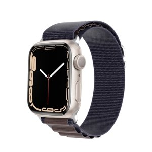 DUX GS Nylonový řemínek pro Apple Watch SE / SE 2022 / SE 2023 (44mm) modrý
