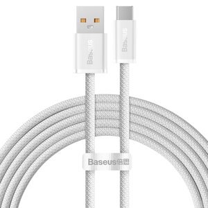 BASEUS DYNAMIC CALD000702 100W Kabel USB Typ-C / USB Typ-C 2m bílý