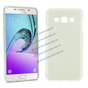 Silikonový obal Samsung Galaxy J1 2016 bílý BRUSH