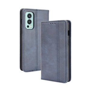 BUSINESS Peňaženkový kryt OnePlus Nord 2 5G modrý