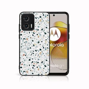 MY ART Ochranný kryt pre Motorola Moto G73 5G GREY TERRAZZO (163)
