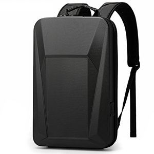 BANGE BG-7682 Pevný odolný batoh s přihrádkou na notebook 15.6" černý