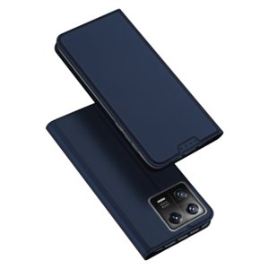 Dux Ducis Skin Pro knížkové kožené pouzdro na Xiaomi 13, modré