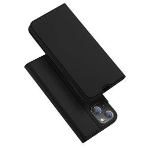 Dux Ducis Skin Pro knížkové kožené pouzdro na iPhone 14 Plus, černé