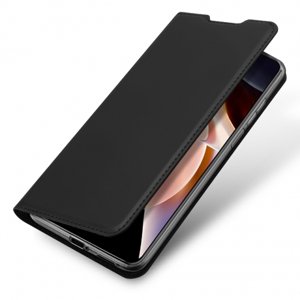 Dux Ducis Skin Pro knížkové kožené pouzdro na Xiaomi Redmi Note 11 Pro Plus, černé