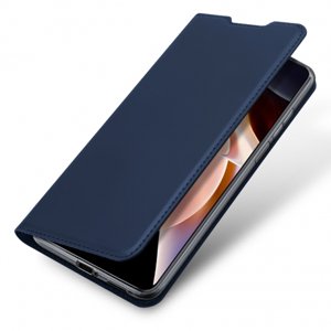 Dux Ducis Skin Pro knížkové kožené pouzdro na Xiaomi Redmi Note 11 Pro Plus, modré