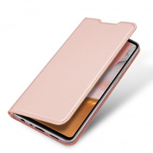 DUX DUCIS Skin Pro knížkové pouzdro na Samsung Galaxy A72, růžové