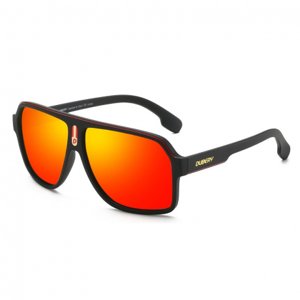 DUBERY Alpine 3 sluneční brýle, Scrub Black / Red (GDB001C03)