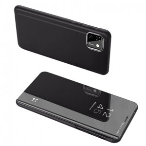 MG Clear View knížkové pouzdro na Huawei Y5p, černé