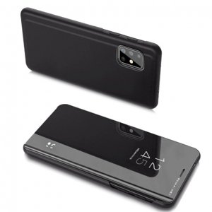 MG Clear View knížkové pouzdro na Samsung Galaxy A20s, černé