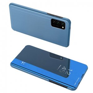 MG Clear View knížkové pouzdro na Samsung Galaxy M51, modré