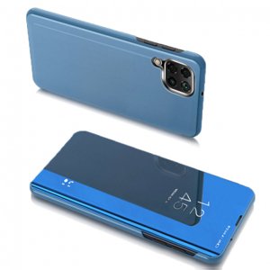 MG Clear View knížkové pouzdro na Samsung Galaxy A22 4G, modré