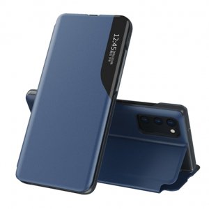 MG Eco Leather View knížkové pouzdro na Samsung Galaxy A52 5G/4G, modré