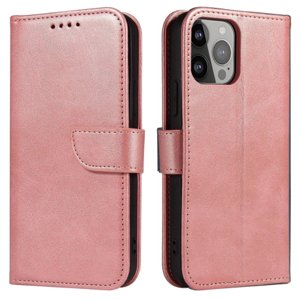 MG Magnet knížkové pouzdro na Samsung Galaxy S23 Plus, růžové