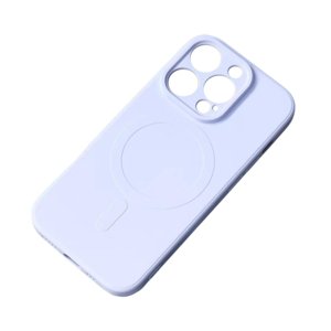 MG Silicone Magsafe kryt na iPhone 13 Pro Max, světlomodrý