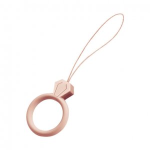MG Diamond Ring přívěšek na mobil, růžový