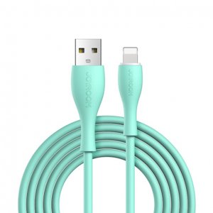 Joyroom Bowling Data kabel USB / Lightning 2.4A 1m, zelený (S-1030M8)