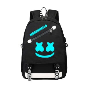 MG Glowing Marshmello batoh 35L, černý