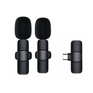 MG K1 Lavalier mikrofon USB-C 2ks, černý