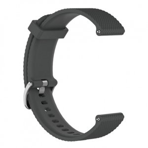 BStrap Silicone Bredon řemínek na Samsung Gear S3, dark gray (SHU001C0602)