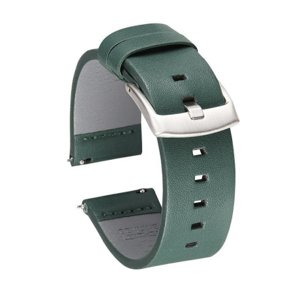 BStrap Fine Leather řemínek na Garmin Venu 2, green (SSG023C0208)