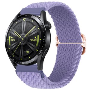 BStrap Elastic Nylon řemínek na Samsung Galaxy Watch Active 2 40/44mm, lavender (SSG024C06)