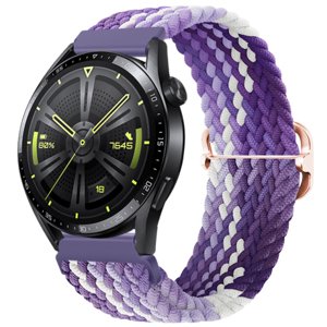 BStrap Elastic Nylon řemínek na Samsung Galaxy Watch Active 2 40/44mm, grape (SSG024C12)