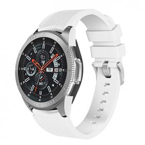 BStrap Silicone Davis řemínek na Samsung Galaxy Watch 3 45mm, white (SSG008C0801)