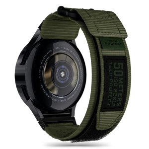 Tech-Protect Scount Pro řemínek na Samsung Galaxy Watch 4 / 5 / 5 Pro / 6, military green