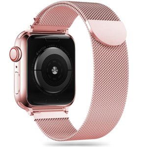 Tech-Protect Milanese řemínek na Apple Watch 42/44/45/49mm, rose gold