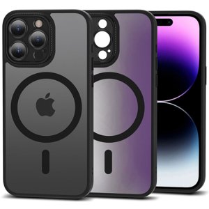 Tech-Protect Magmat Cam MagSafe kryt na iPhone 15 Pro, černý