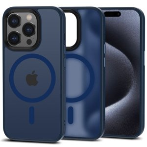 Tech-Protect Magmat MagSafe kryt na iPhone 15 Pro, tmavěmodrý