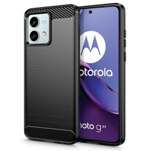 Tech-Protect Carbon kryt na Motorola Moto G84 5G, černý