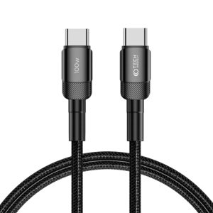 Tech-Protect Ultraboost Evo kabel USB-C / USB-C PD 100W 5A 1m, černý