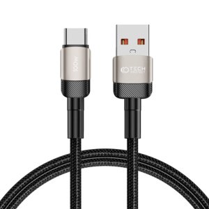 Tech-Protect Ultraboost Evo kabel USB / USB-C 100W 5A 1m, titanium